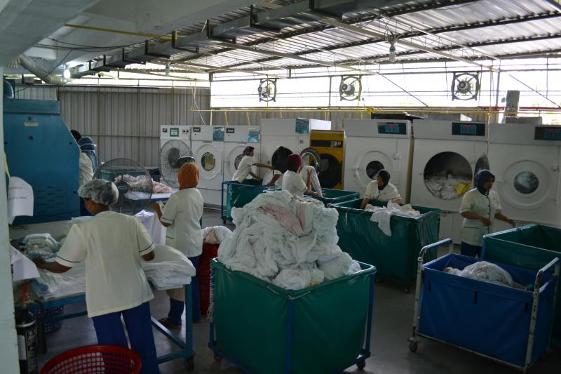 Clean Area Post Sorting / Dryying
